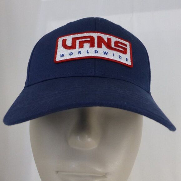 Vans Worldwide Structured Jockey Hat Snapback Patch Hat - Picture 10 of 13
